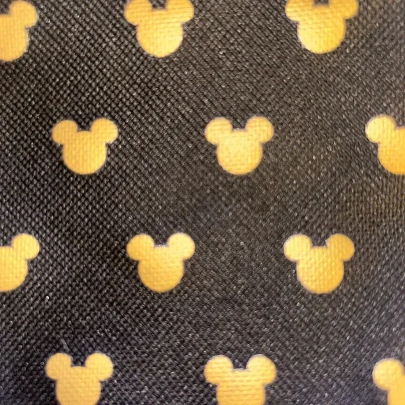 Disney Black and Gold Mickey Mouse Pouch - Picture 4 of 4
